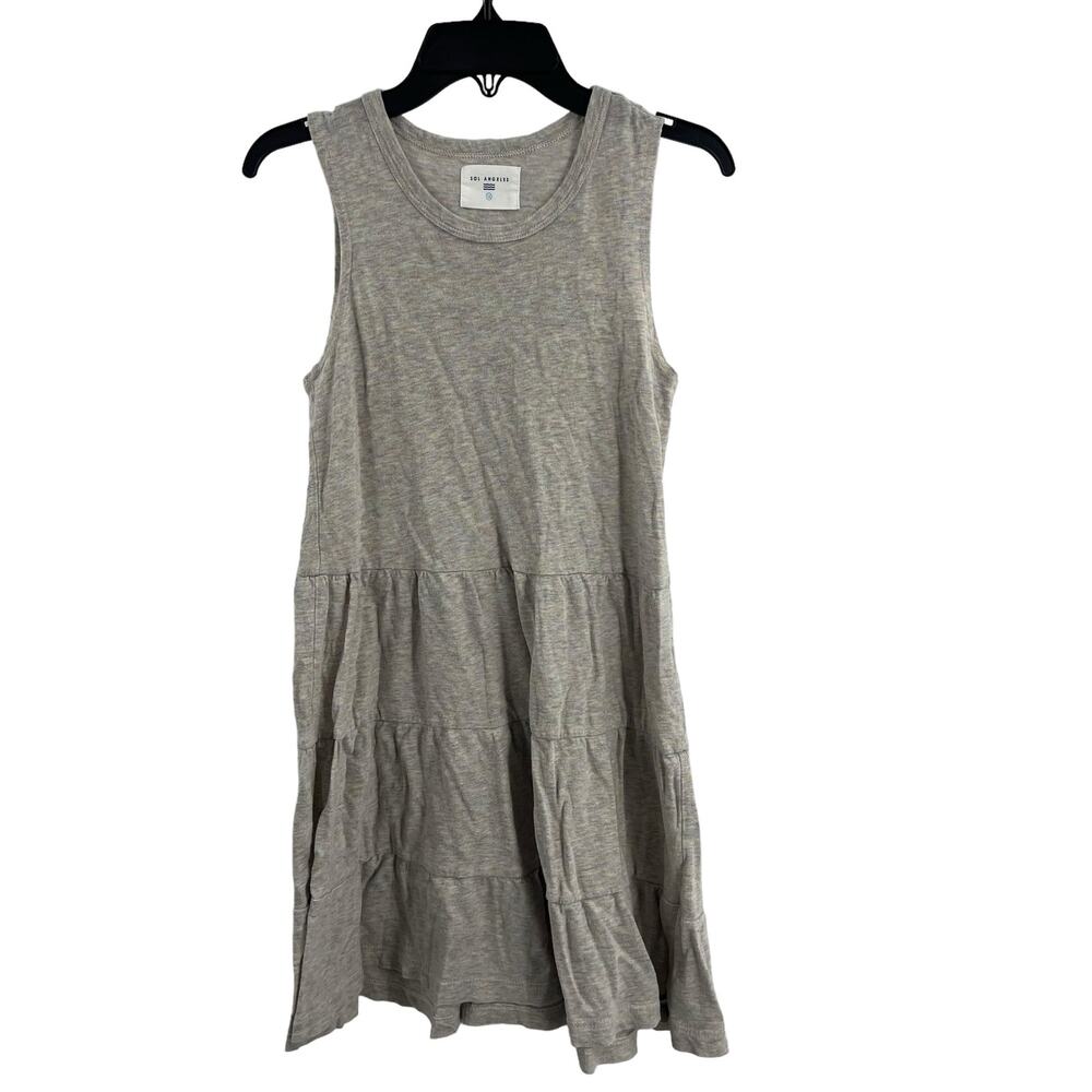 Sol‎ Angeles Girls Tank Dress Tiered Skirt Size 12